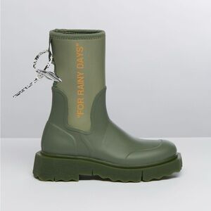 Off-White ‘For Rainy Days’ Chelsea Rain Boots